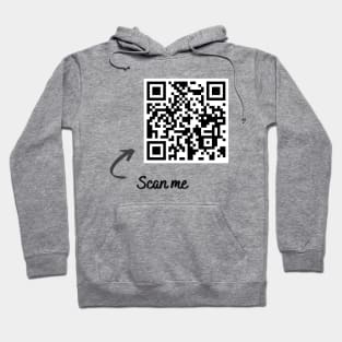 QR Code Designs (Scan for Message) Hoodie